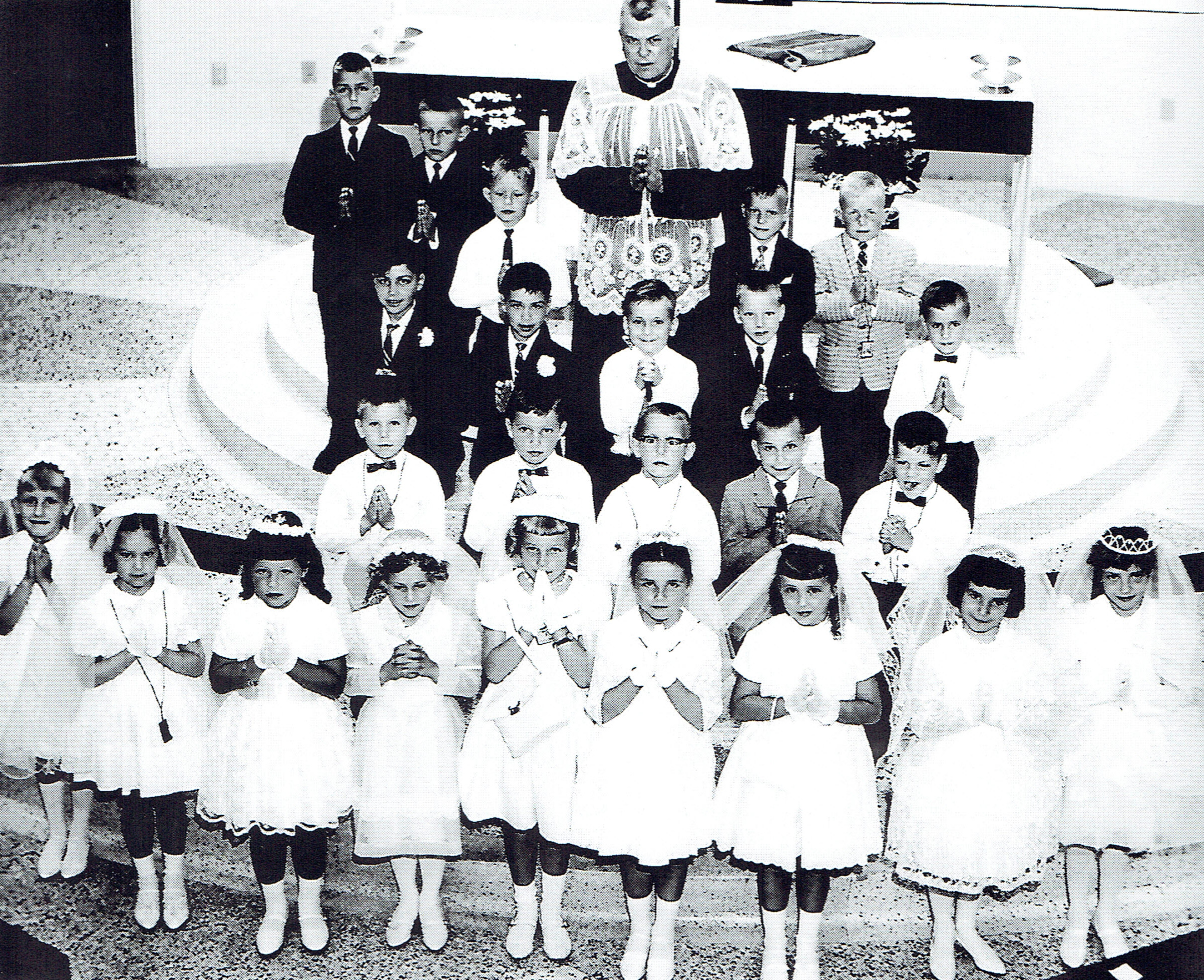First Communion in the Old church