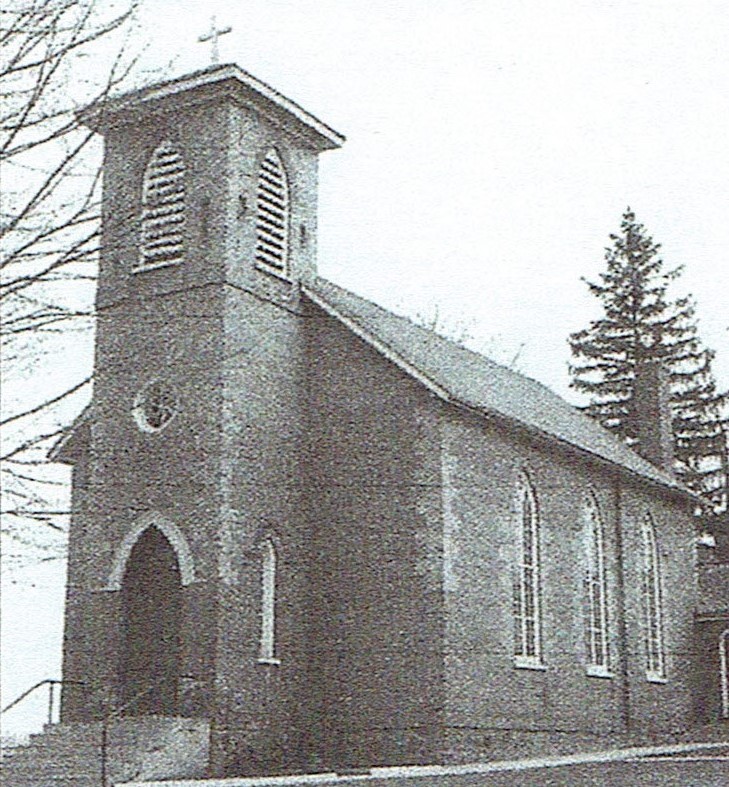 Picture or the old church building